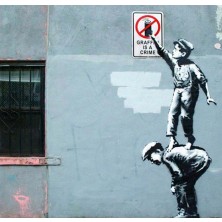 Banksy Graffiti Is a Crime
