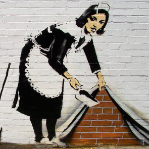 Banksy Maid