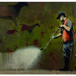 Banksy Street Cleaner